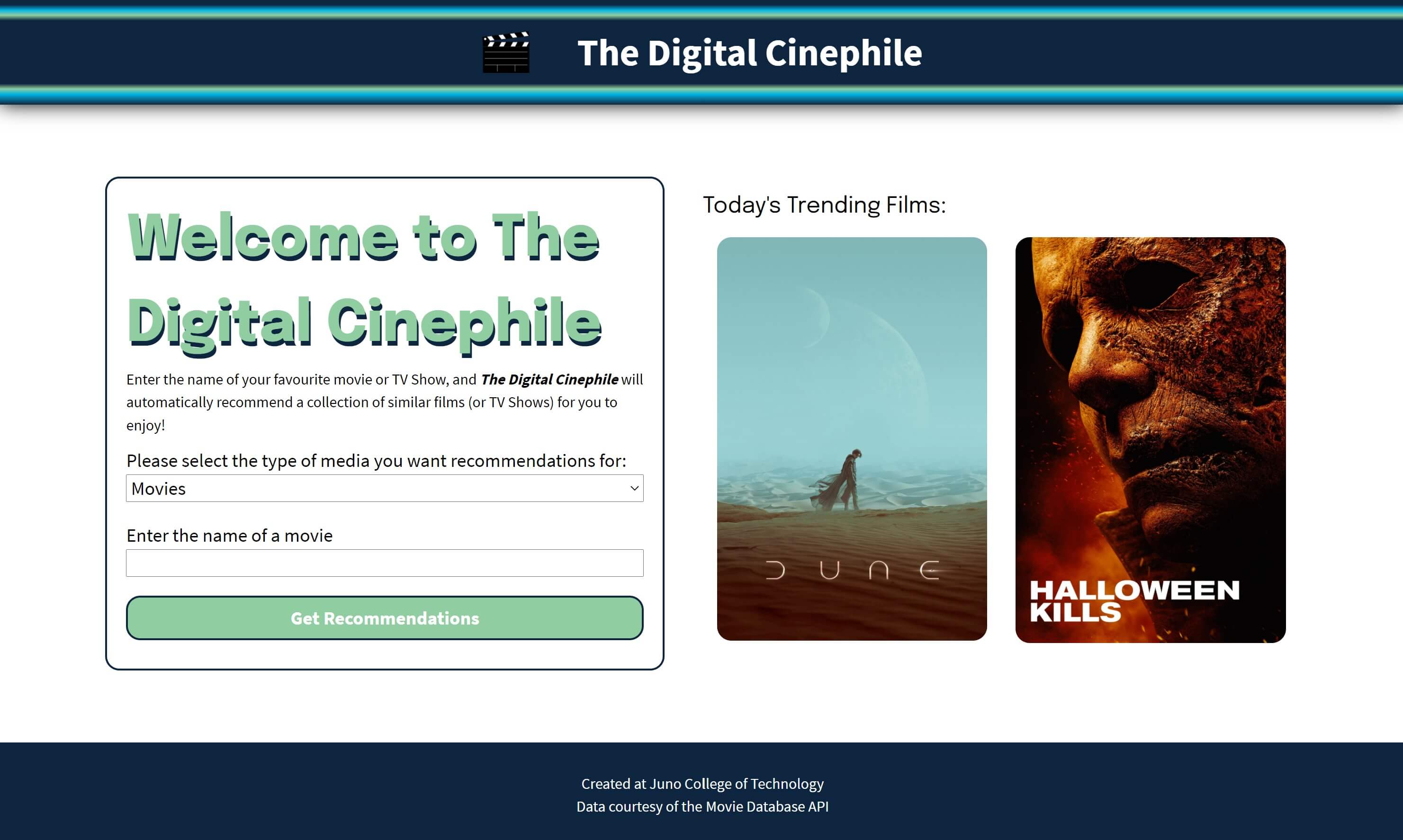 The Digital Cinephile screenshot