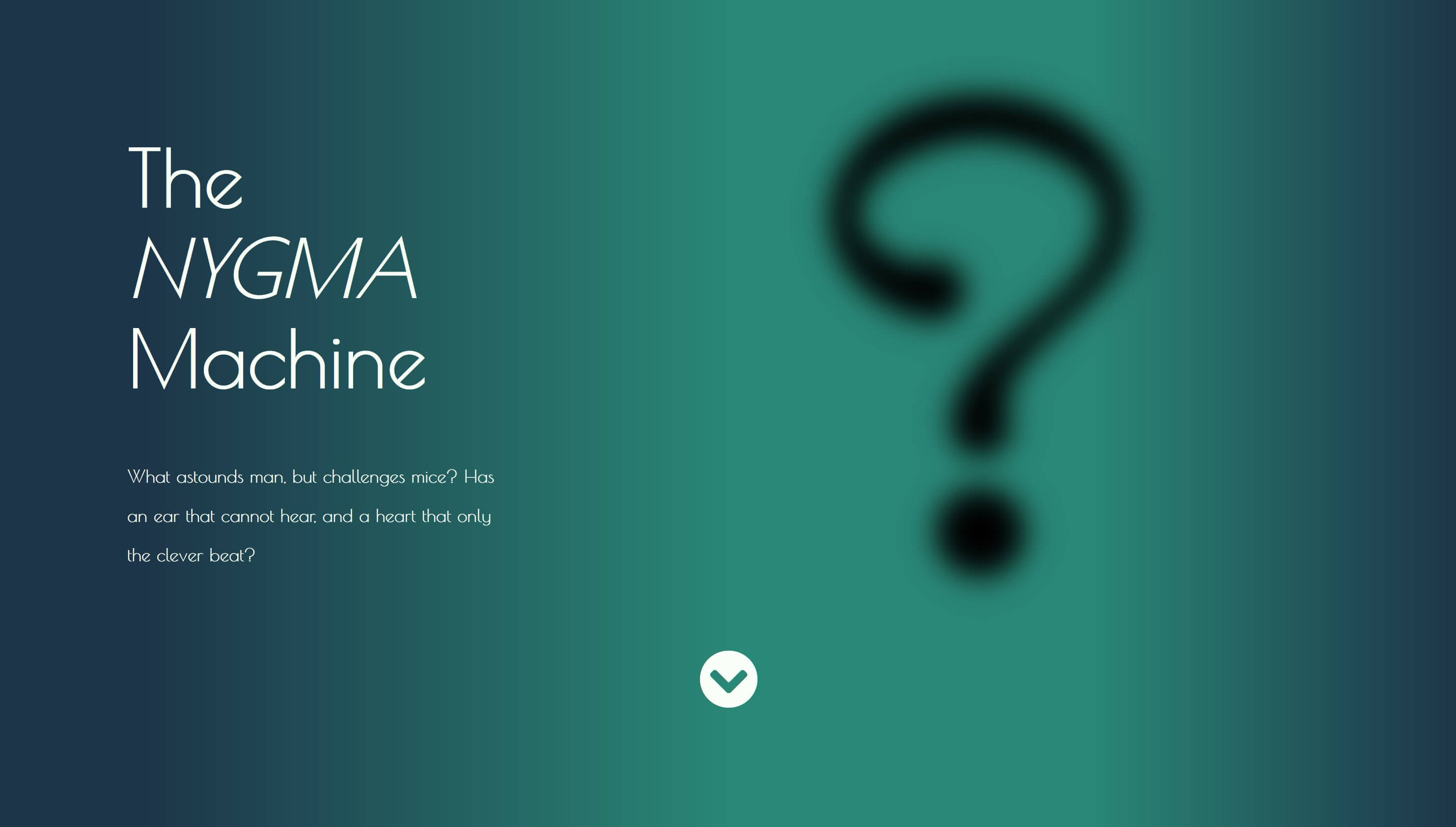 The Nygma Machine screenshot